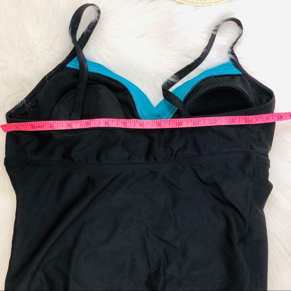 Merona black one piece swim suit - Picture 7 of 8